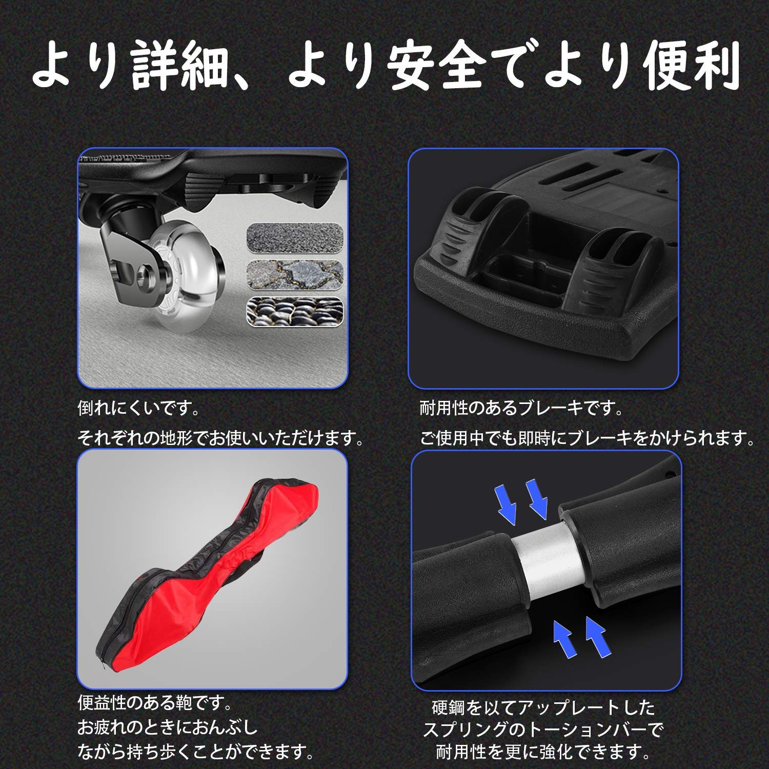 Amazon.co.jp: Genrics ブレイブボード スケートボード エスボード